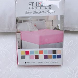 Pink Twin Fitted Elastic sheet